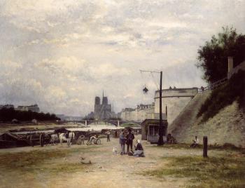 斯坦尼斯 拉勒平 The Henri IV Quay, Paris 斯坦尼斯 拉勒平 The Henri IV Quay, Paris